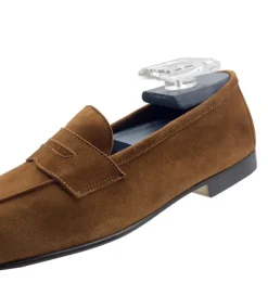 Zelli Tasca Sueded Goatskin Loafer- Casual Shoes
